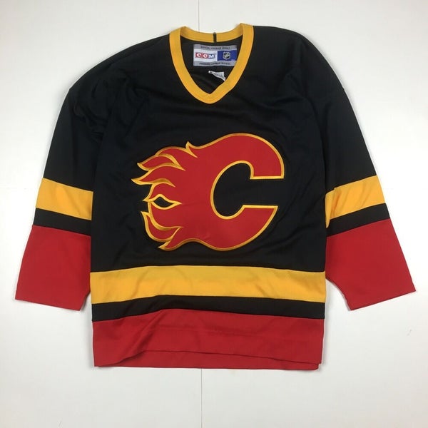 Vintage Starter Calgary Flames Hockey Jersey 