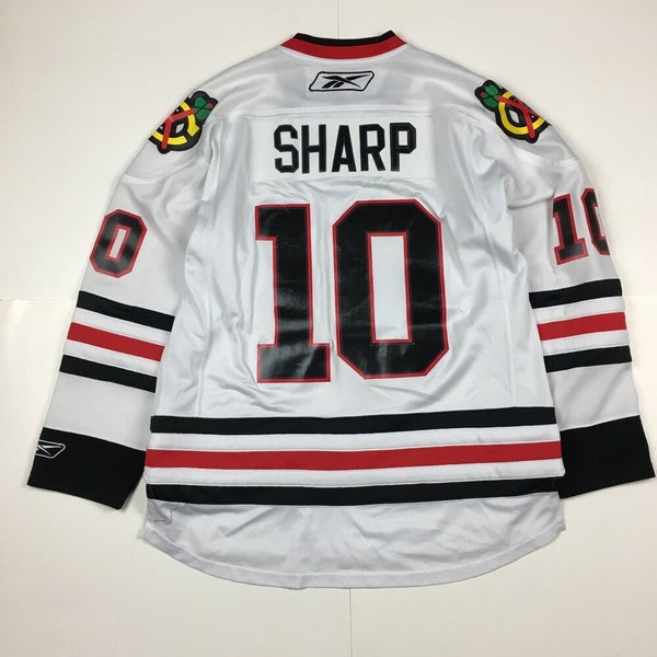 Chicago Blackhawks Patrick Sharp Reebok Premier NHL Hockey Jersey Large  White