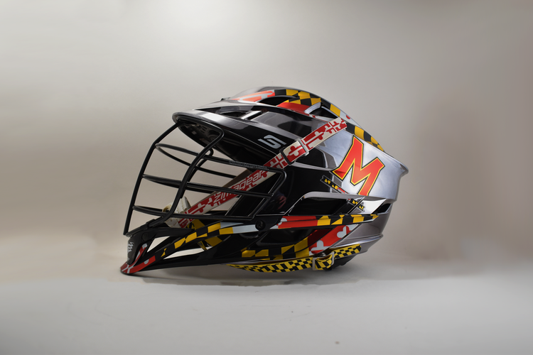 Customized Gunmetal Cascade S Helmet