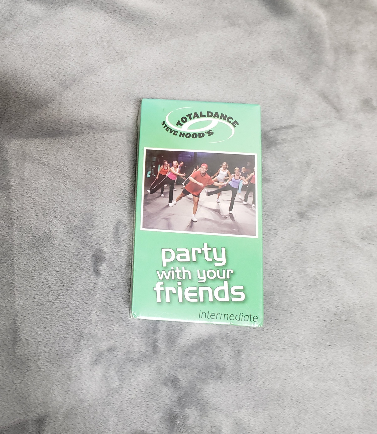 Dance Exercise VHS Party With Your Friends Steve Hood Total Dance New Sealed