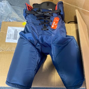 New Blue Senior CCM HP45 Pro Stock Colorado Avalanche Hockey Pants Lg, LG+1, XL