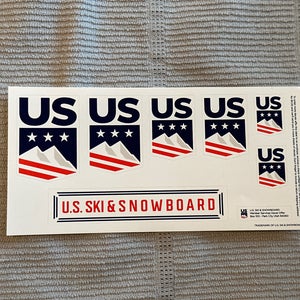 US Ski Team Stickers