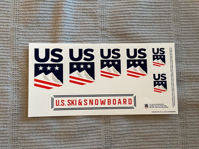 US Ski Team Stickers