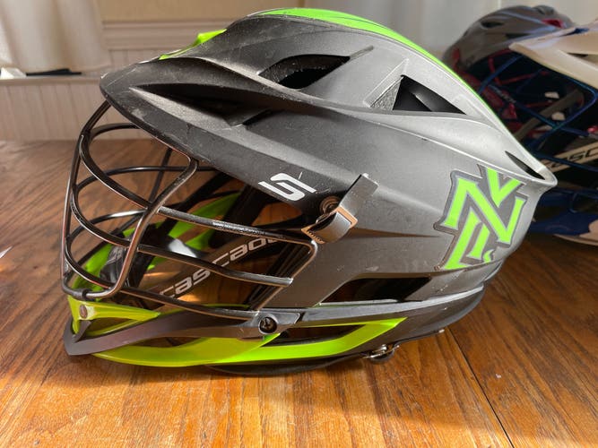 MLL NY LIzards Game Worn Helmet