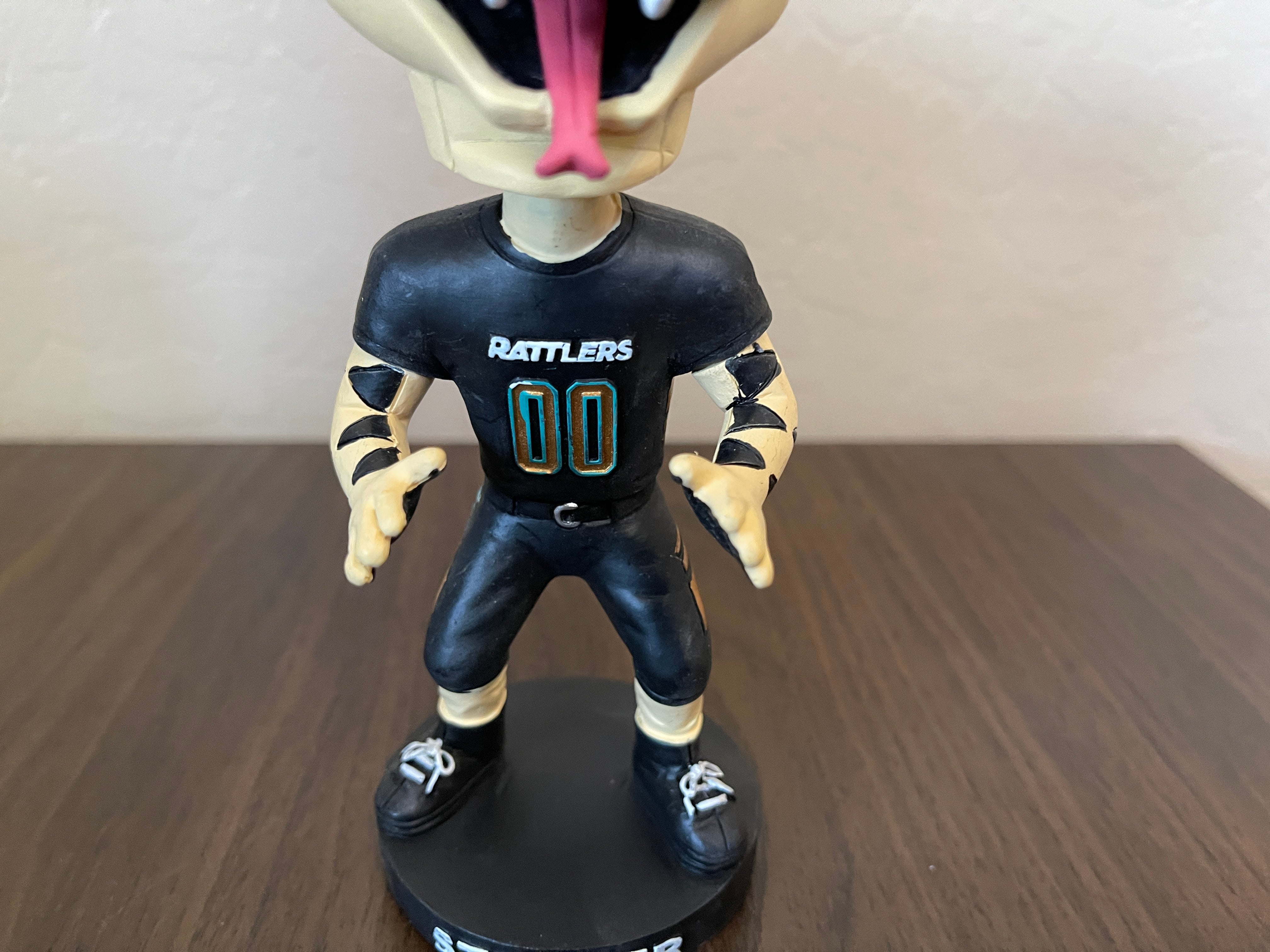 Arizona Rattlers Stryker Mascot IFL ARENA FOOTBALL SGA Promotional  Bobblehead!