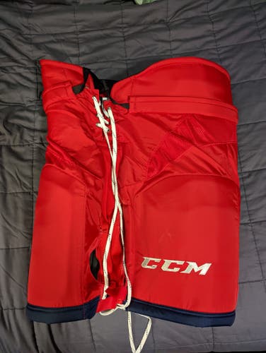 Columbus Blue Jackets New XL CCM HP35 Hockey Pants Pro Stock
