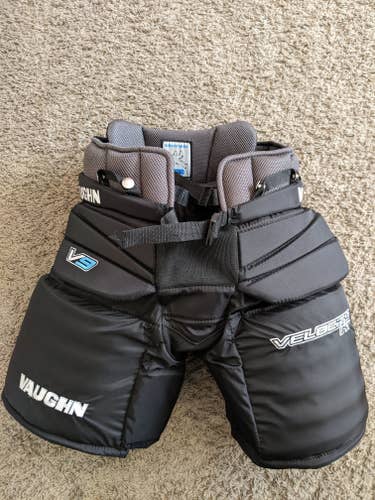 Barely Used Vaughn Velocity V9 Goalie Leg Pants, Intermediate Large