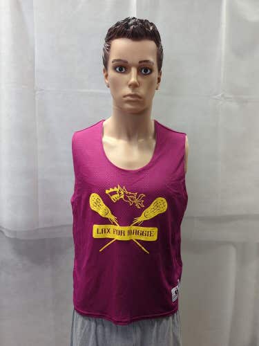 Drexel Dragons Lax For Maggie Reversible Practice Jersey Ladies L/XL NCAA