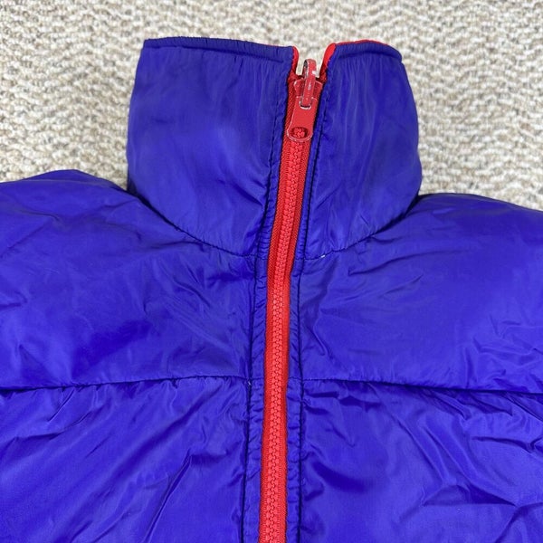 Vintage 1990s Columbia Sportswear Reversible Down Puffer Jacket