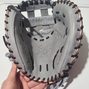 New Right Hand Throw Rawlings Catcher's Heart of The Hide Softball Glove 33"