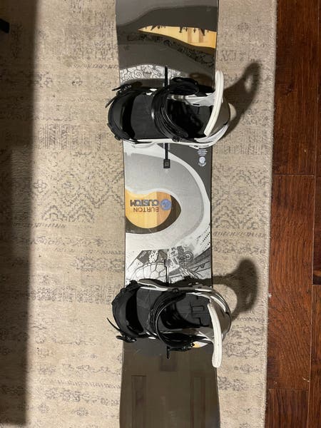 burton custom 20th anniversary snowboard Used Burton Custom (20th anniversary) with Burton Cartel Bindings |  SidelineSwap