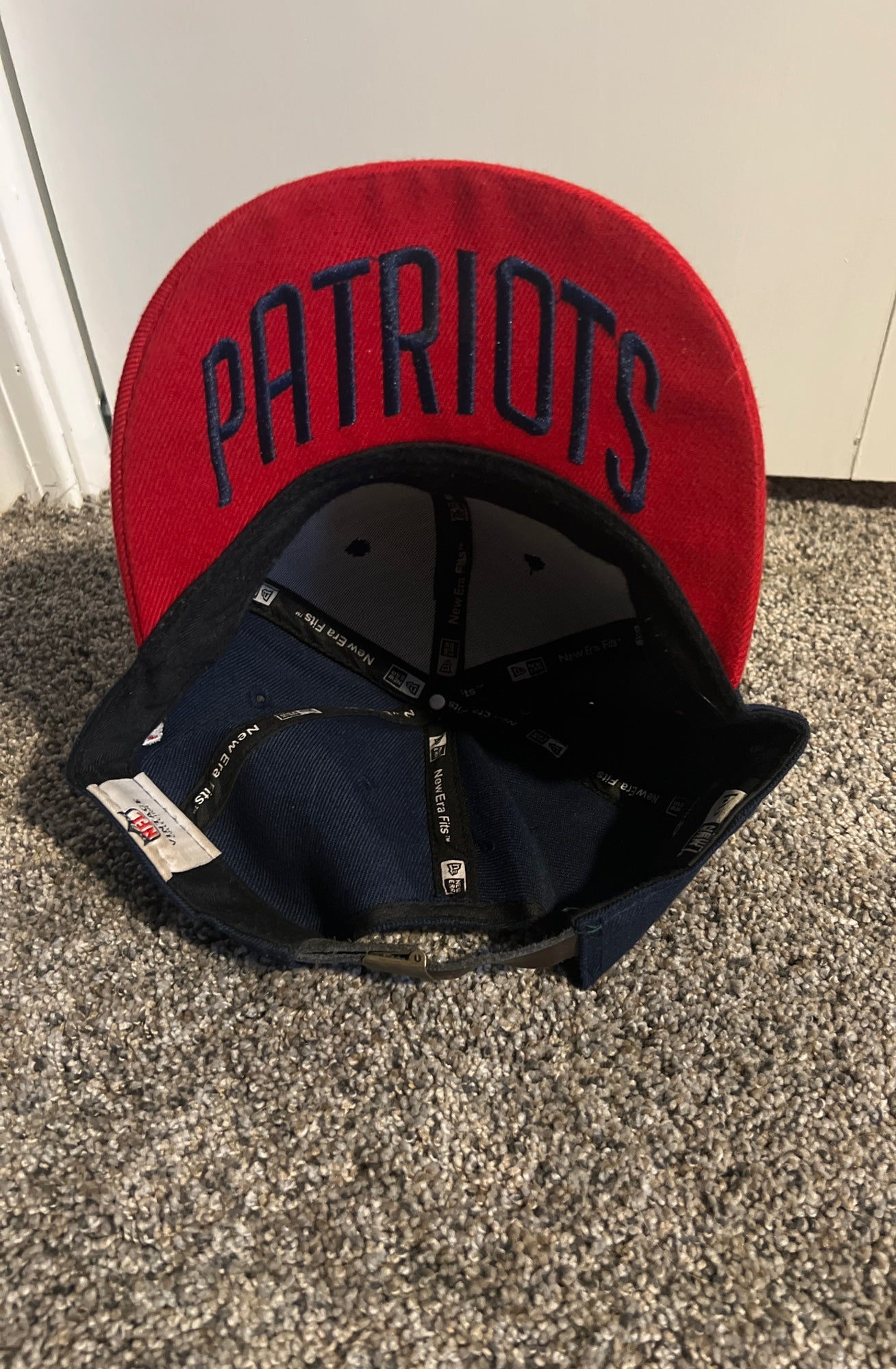 New England Patriots NFL 47 Brand Solo OSFA Stretch Fit hat