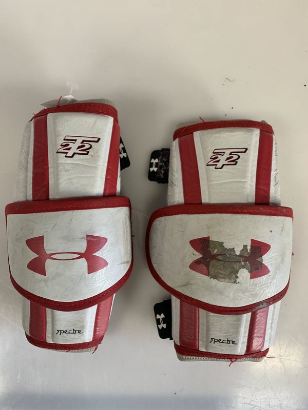 Used Under Armour 2t2 Sm Lacrosse Arm Pads Guards