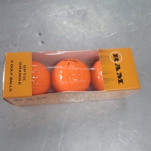 Used Ram Optic Orange Golf Balls