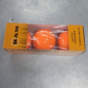 Used Ram Optic Orange Golf Balls