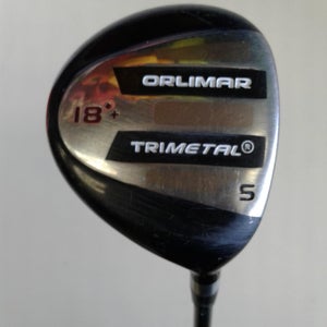 Used Orlimar Trimetal 5 Wood Graphite Stiff Golf Fairway Woods