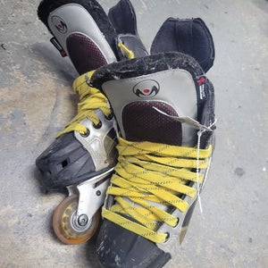 Used Bauer Junior 02 Roller Hockey Skates