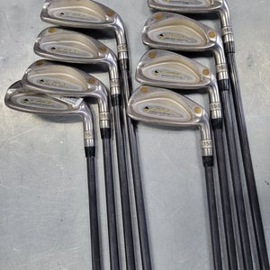 Used Toski Fmt 3i-pw Graphite Stiff Golf Iron Or Hybrid Sets
