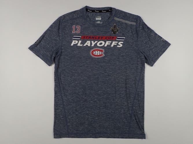 Montreal Canadiens TEAM ISSUED Gym shirt Training Medium and shorts BUNDLE for Private listing