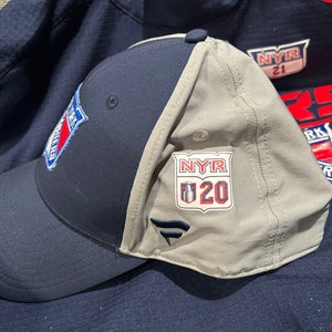 2021-22 Chris Kreider New York Rangers Player Issue Fanatics Authentic Pro Playoff Hat