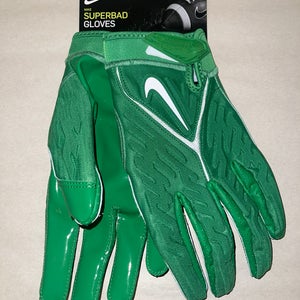 Nike Superbad 6.0 Green Football Gloves