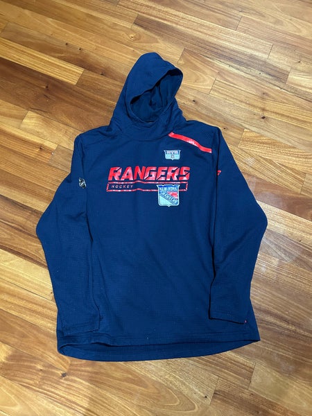 Rangers Authentic Pro Locker Room Pullover Hoodie