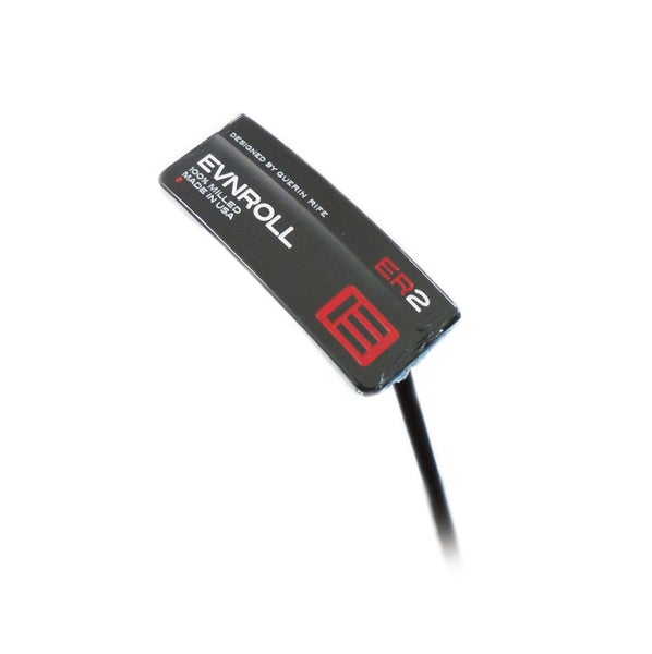 NEW Evnroll ER2 Black 35" Mid-Blade Putter w/ Tour Tack Black Grip