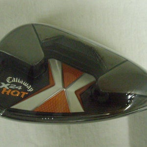 Callaway X-24 Hot 6 Iron (Steel Uniflex) X24 6i Black Head Golf Club