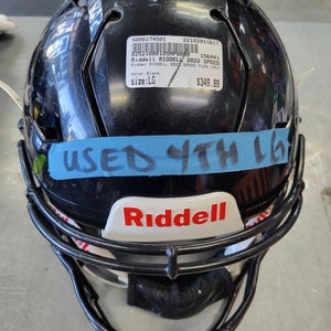 Used Riddell Riddell 2022 Speed Flex Youth Helmet Lg Football Helmets