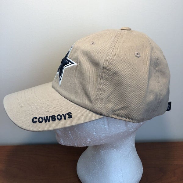 Dallas Cowboys Hat Strapback Cap Men Adult Adjustable NFL Football Beige  Tan