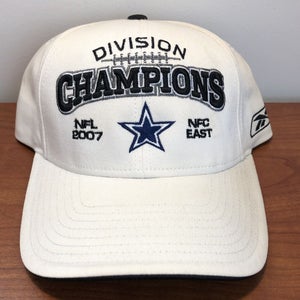 Dallas Cowboys Hat Strapback Cap NFL Football Reebok 2007 Division Champions