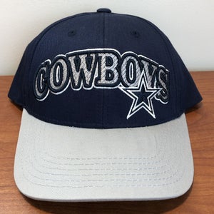 Dallas Cowboys Hat Strapback Cap NFL Football Blue OSFA Retro Dad Men Adult TX
