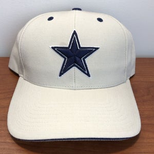 Dallas Cowboys Hat Strapback Cap NFL Football Twins Ivory Basic Star TX USA