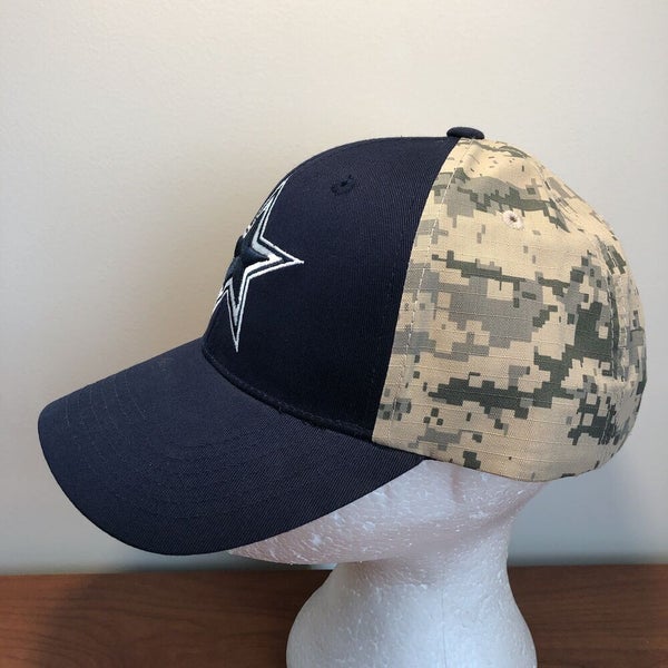 Dallas Cowboys NFL Camouflage Hat, Adjustable Cap Used