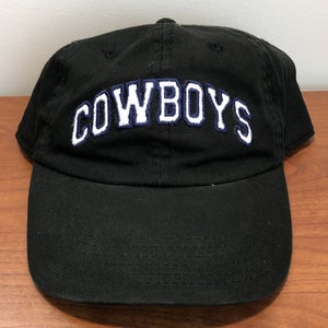 Dallas Cowboys Hat Strapback Cap NFL Football Vintage Drew Pearson Black Texas