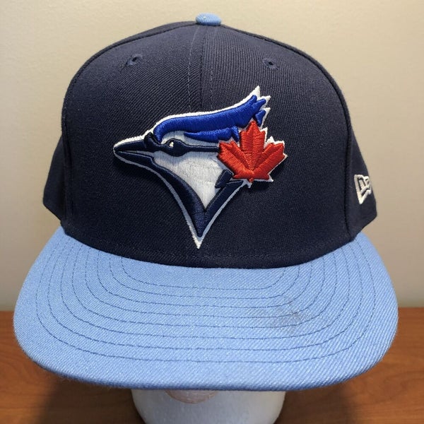 Toronto Blue Jays Hat Baseball Cap Fitted 7 5/8 New Era Blue