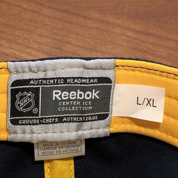 NHL St. Louis Blues Reebok Center Ice Collection Adult Flex Fit Cap Hat L/XL
