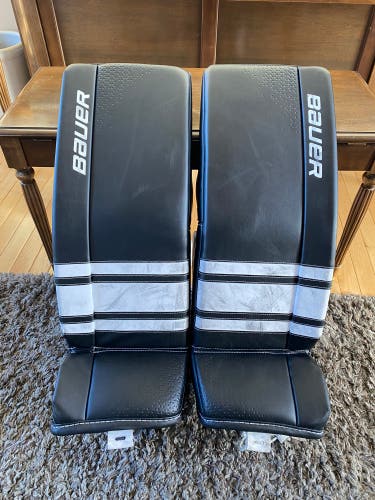 BAUER GSX GOALIE LEG PADS - JUNIOR Large