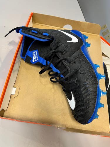 Men's New Size 10 (Women's 11) Molded Cleats Nike High Top Force Savage Elite 2