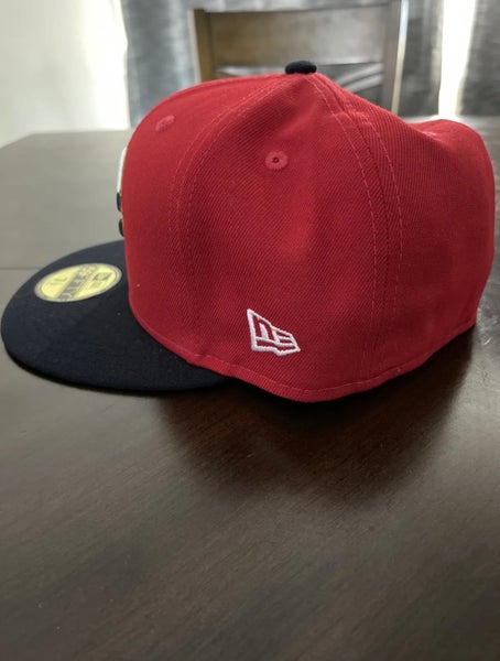New Era Minnesota Twins Navy/Red on Field Diamond 59FIFTY Fitted Hat