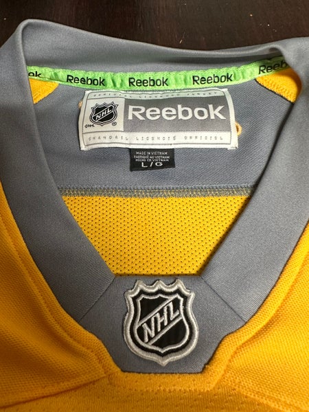 Yellow New Large Reebok Jersey