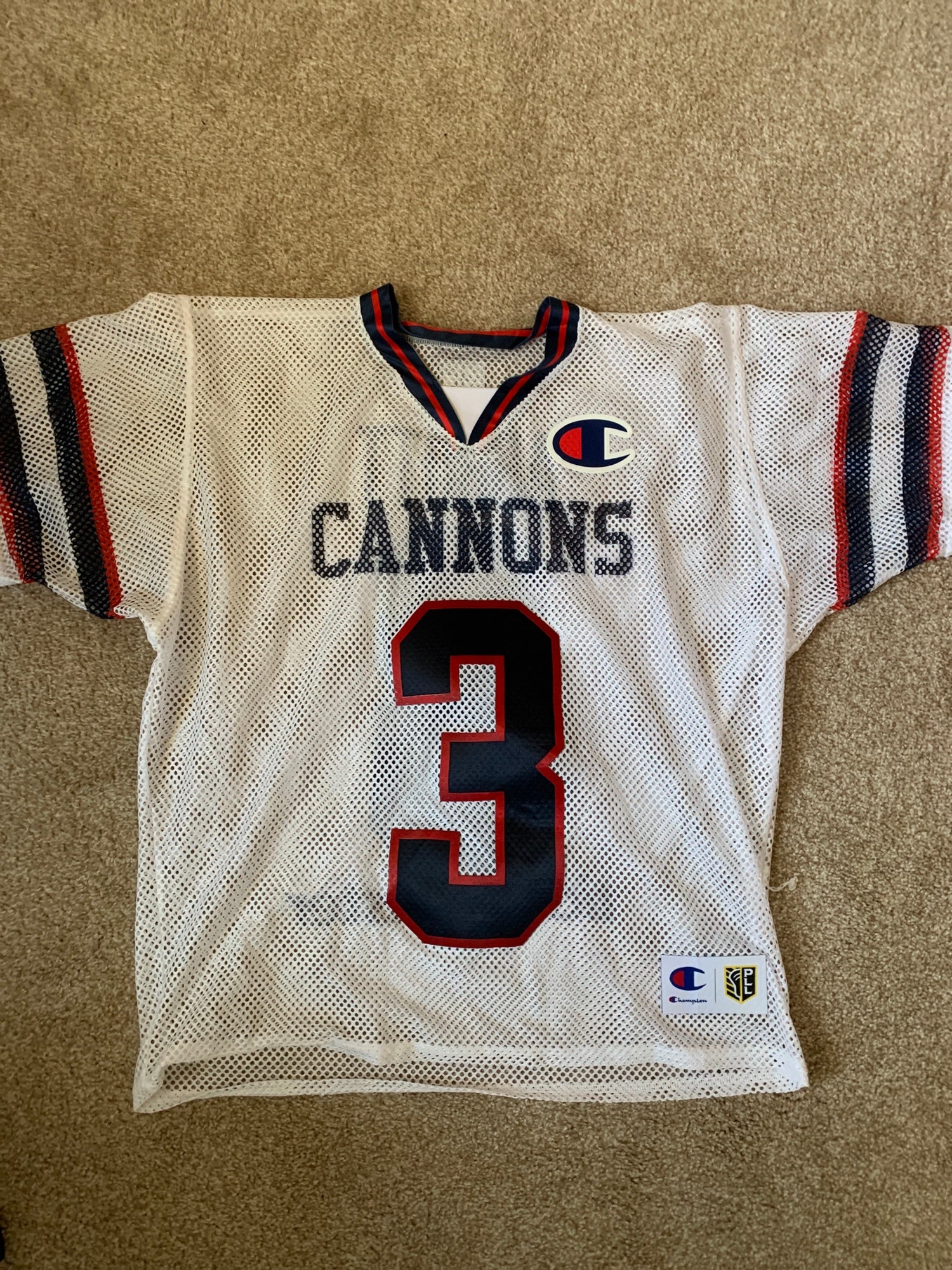 2022 THROWBACK PLL CANNONS MATT ABBOTT JERSEY SidelineSwap