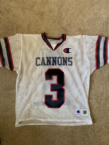 2022 THROWBACK PLL CANNONS MATT ABBOTT JERSEY