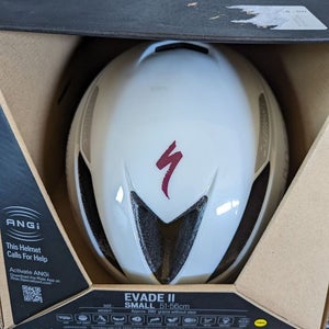 New Specialized Bike Helmet S-Works Evade II Size Small White