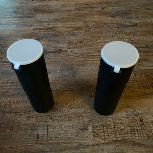 2 paintball canisters