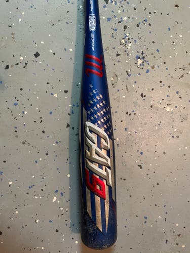 Used USSSA Certified Marucci Cat 9 Bat (-10) 17 oz 27"