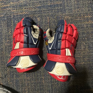 Used Player's Maverik 13" M4 Lacrosse Gloves