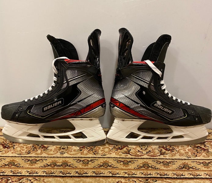 Senior Used Bauer Vapor 2X Pro Hockey Skates Regular Width Pro Stock Size 10