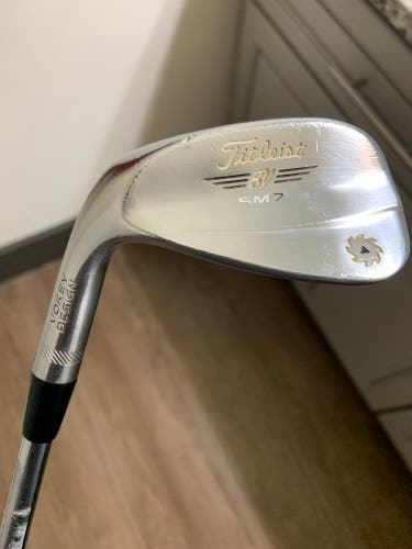 Used Left Hand Wedge Flex Steel Shaft BV Vokey SM7 Wedge