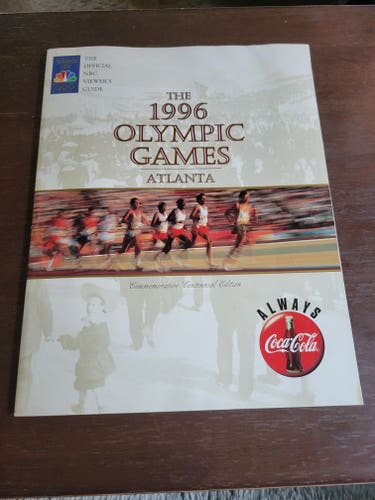 The 1996 Olympic Games Atlanta Official NBC Viewers Guide